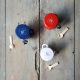 Little Ceramic Jar with Chilli & Garlic Sea Salt (15g) - Image 2