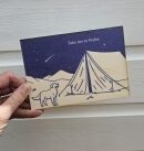 'Take Me To Wales' Wooden Postcard - Image 2