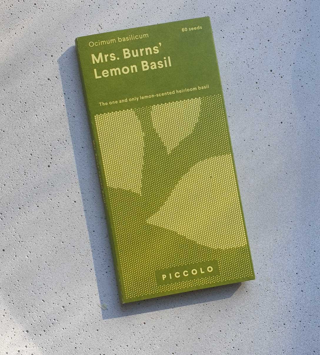 Seeds: Mrs Burns Lemon Basil