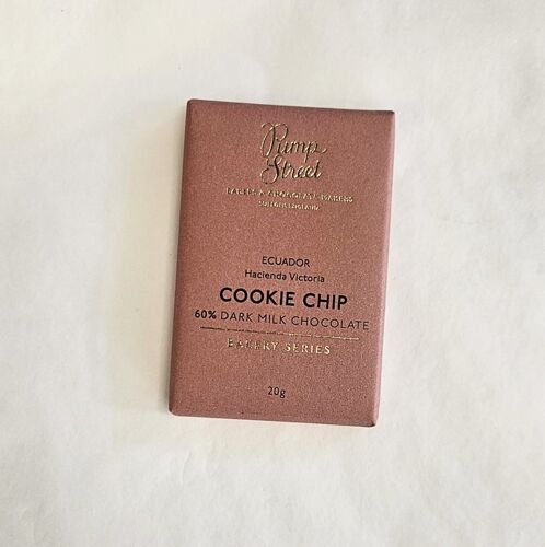 Mini Pump Street Dark Milk Chocolate Bar - Cookie Chip (20g)