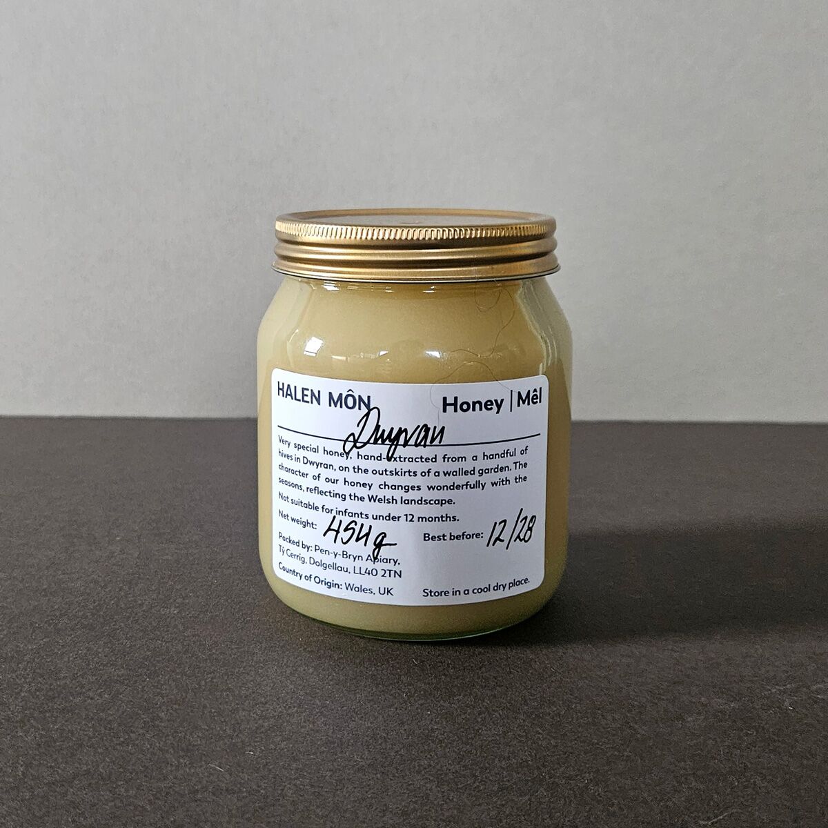 Halen Môn Welsh honey 454g