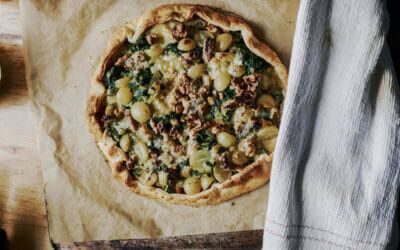 Smoked Galette of Stilton, Squash + Thyme