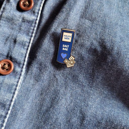 Salt Bae Enamel Pin