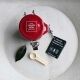 Little Ceramic Jar with Christmas Tree Sea Salt (15g)