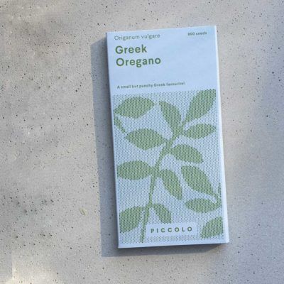 Seeds: Greek Oregano