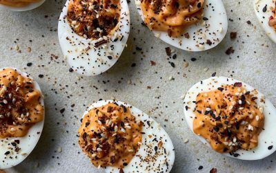 Five festive canapés