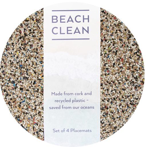 Recycled modern placemats (set of 4)