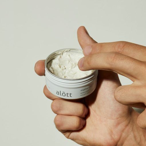 Alott Bergamot + Sea Salt Hair Clay 75ml