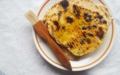 Easy Smoked Water Herbed Flatbreads