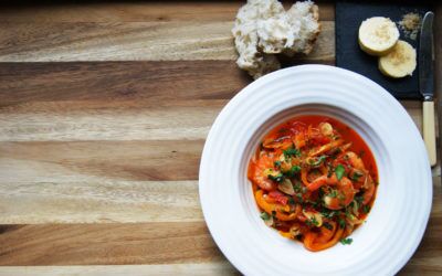 Paprika Prawns with Homemade Smoked Butter