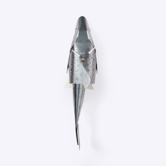 Pendulum fish clock (brown trout)