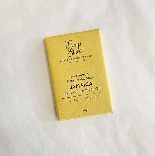 Mini Pump Street Dark Chocolate Bar - 75% Jamaica (20g)