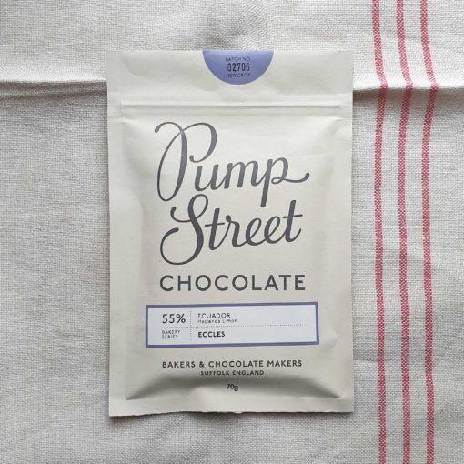 Pump Street Dark Chocolate Bar - Eccles 70g