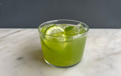St David’s Day basil smash