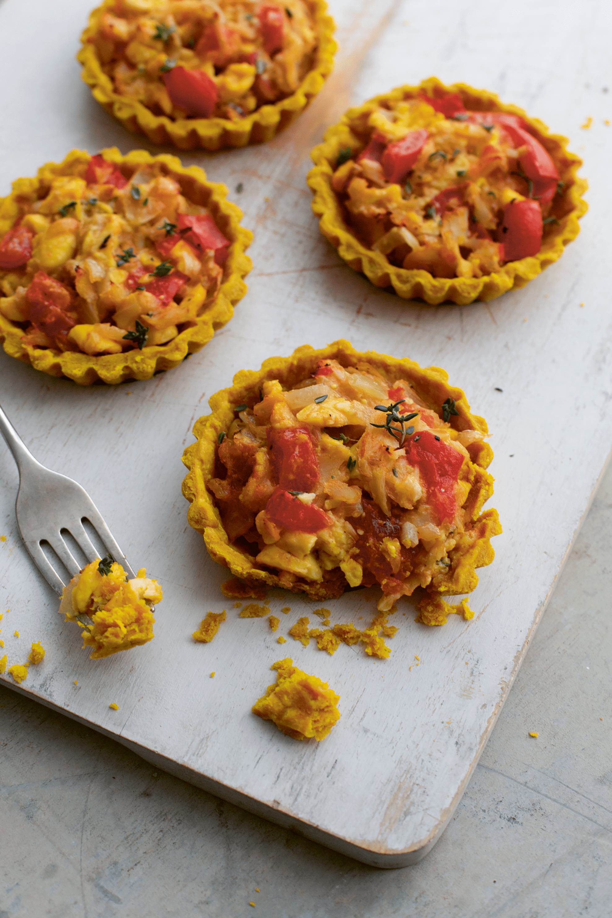 Saltfish tarts