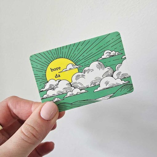 Bore da sticker (jolly sticker range)