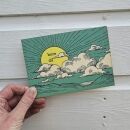 'Bore Da' Wooden Postcard - Image 2