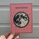 'Bendegedig' Wooden Postcard - Image 2