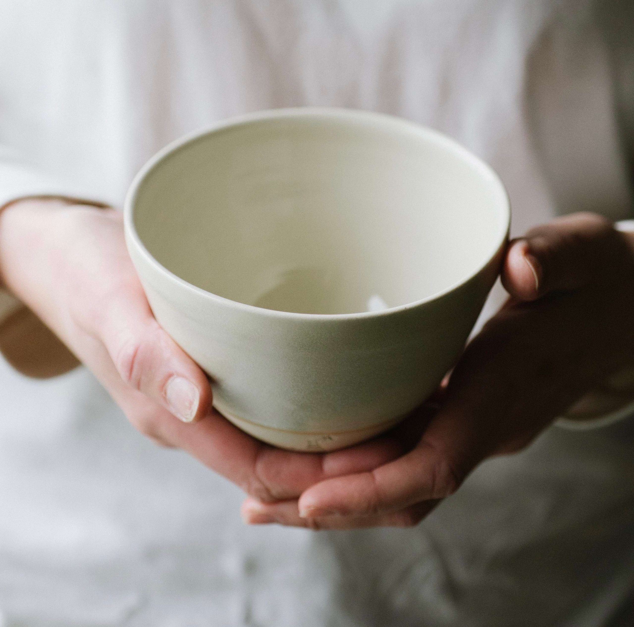 EOT handmade de-bossed cereal bowl - Penmon - Image 2