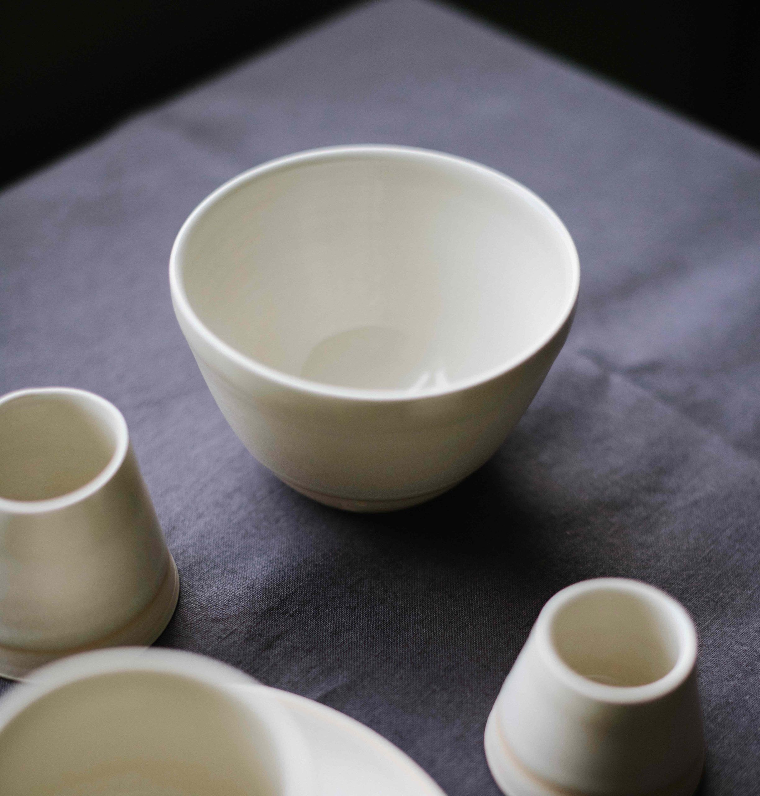 EOT handmade de-bossed cereal bowl - Penmon - Image 3