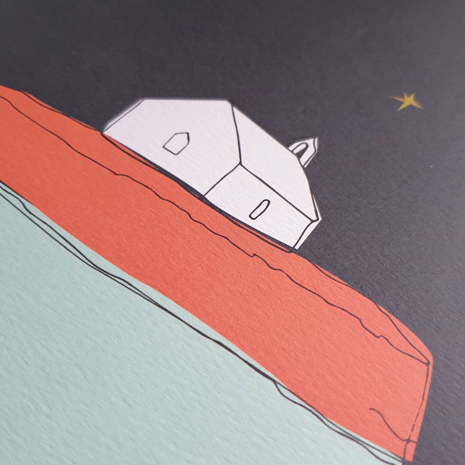 A4 St Cwyfan's Print - Image 2