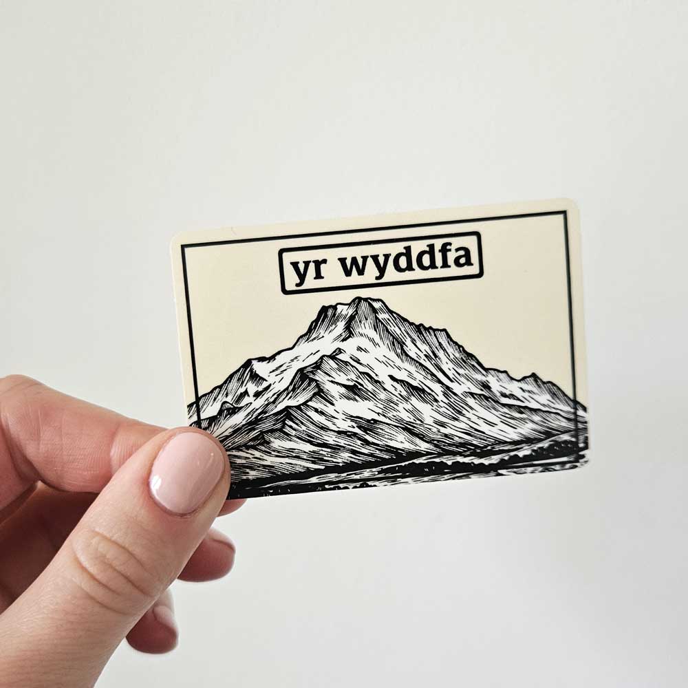 Yr Wyddfa (jolly sticker range)