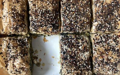 Easy filo pie with our ‘Popeth’ seasoning