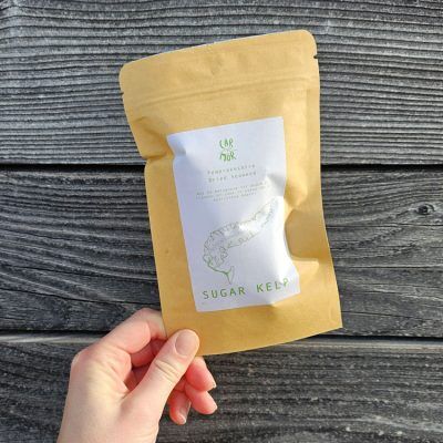 Dried Welsh sugar kelp seaweed (10g)