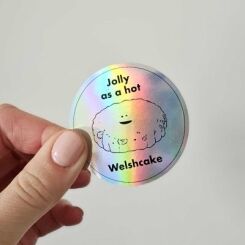 Welshcake sticker (jolly sticker range)