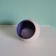 Handmade Ceramic Salt Pig (dark blue)