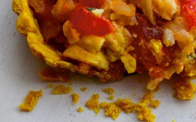 Marie Mitchell’s ackee & saltfish tarts