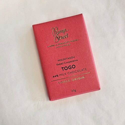 Mini Pump Street Milk Chocolate Bar - 44% Togo (20g)