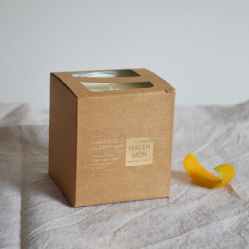'A Morning at Aberffraw' Essential Oil Candle (medium) 20cl - Image 2