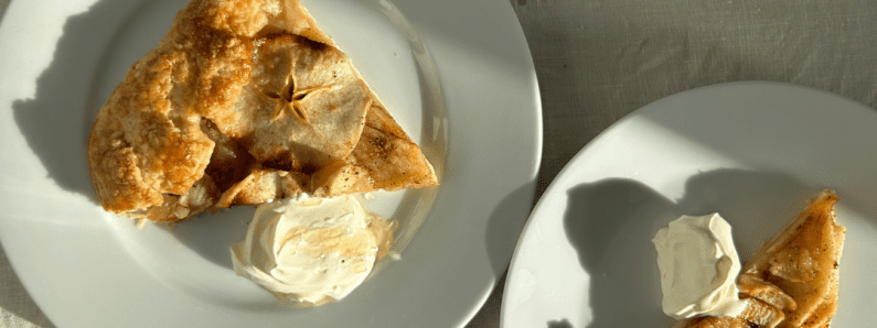Salty Pumpkin Spice + September apple pie