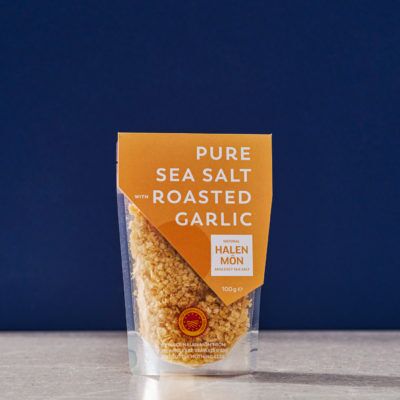 Pure Sea Salt with Roasted Garlic 100g