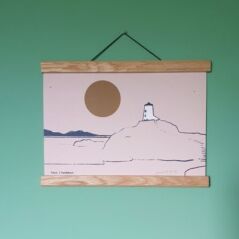A4 Llanddwyn Print