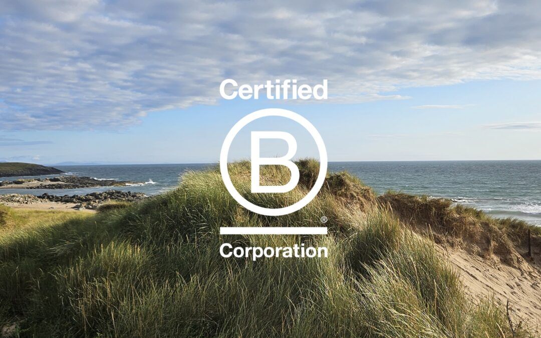 We are proud to join the B Corp community