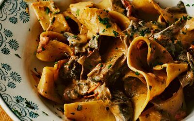 Alissa Timoshkina’s Hungarian mushroom paprikash stew