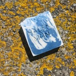 Halen Môn cold process soap - Calm before the storm 90g