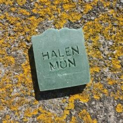 Halen Môn cold process soap - The shipping forecast 90g