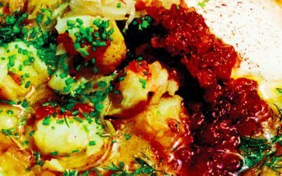 Rosie Kellet’s Salt and vinegar potato soup